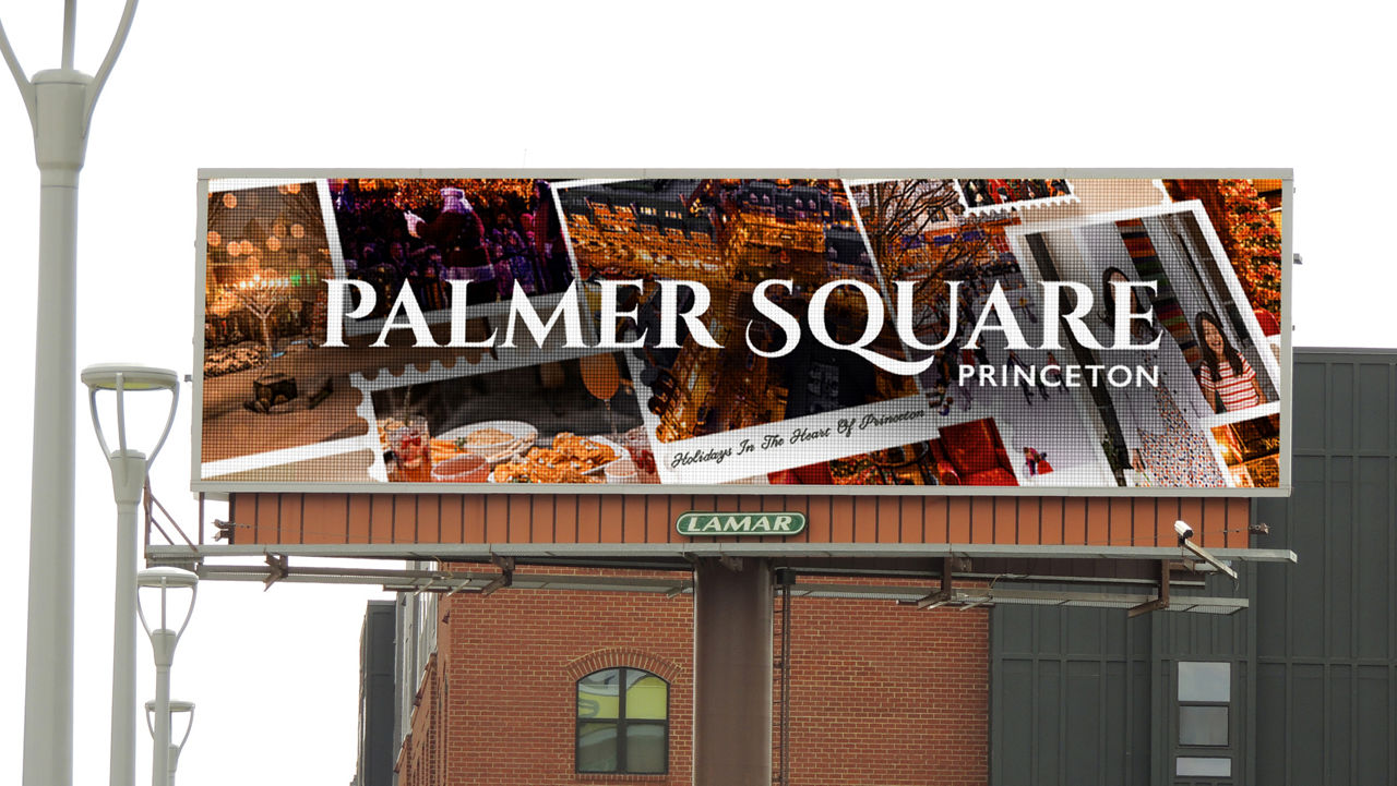 Palmer Square Princeton Digital Bulletin