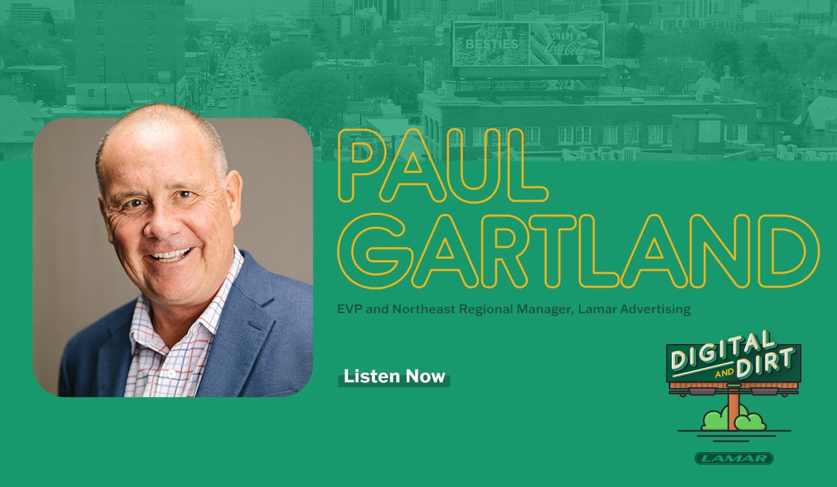 Paul Gartland graphic for his epiosde on Lamar's Digital and Dirt Podcast