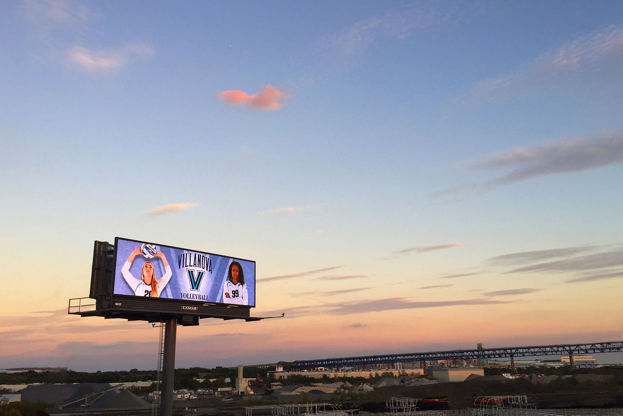 Villanova Volleyball Digital Bulletin