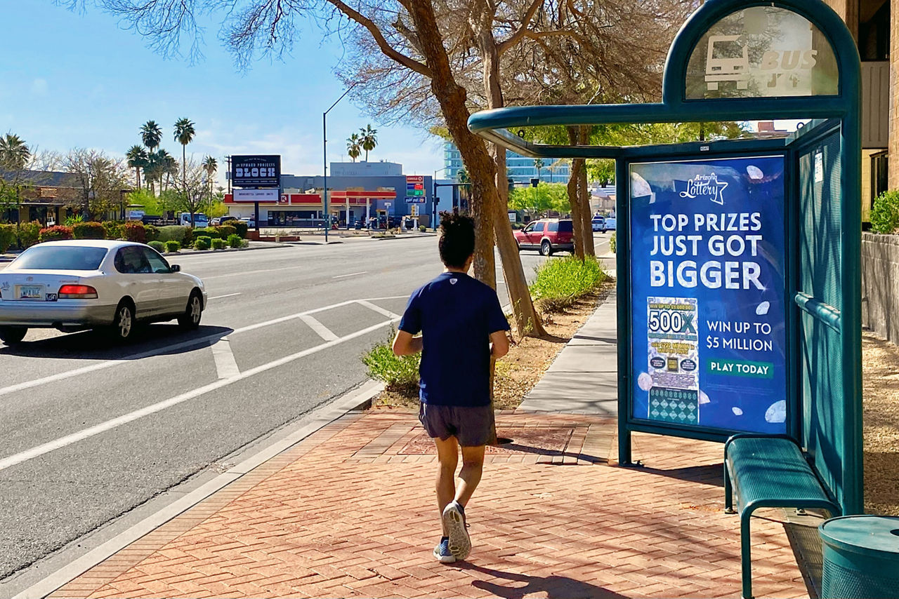 Arizona Lottery Shelter Wrap 