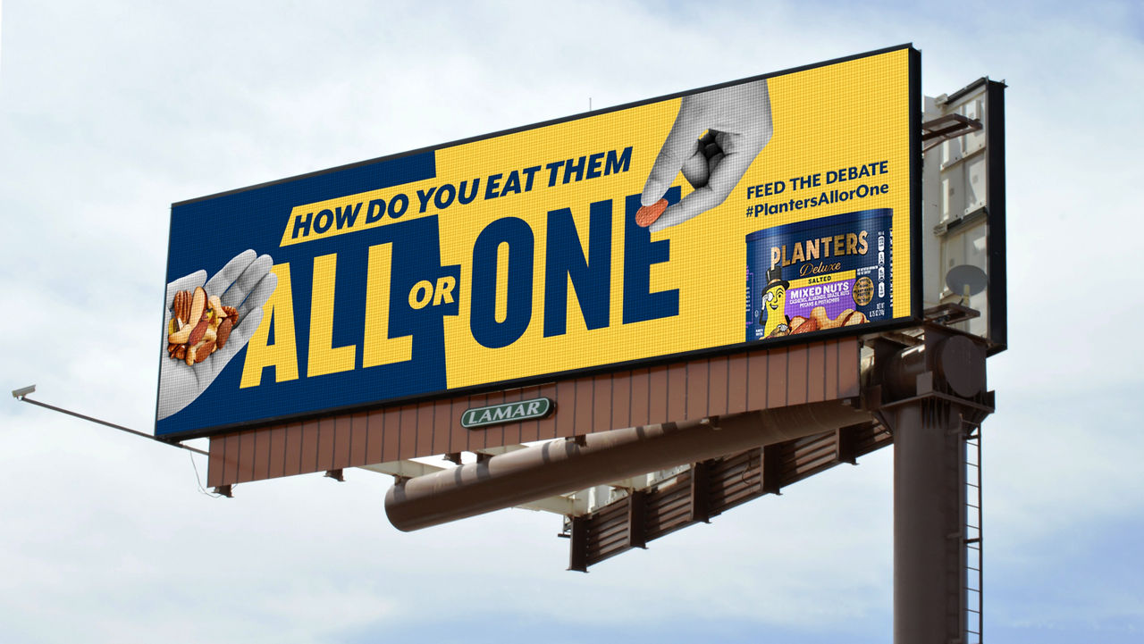 Planters Peanuts Digital Bulletin