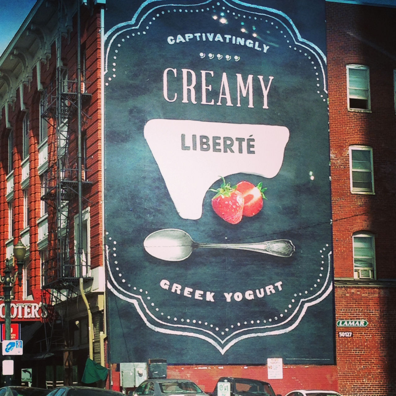 Liberte Greek Yogurt Wallscape 