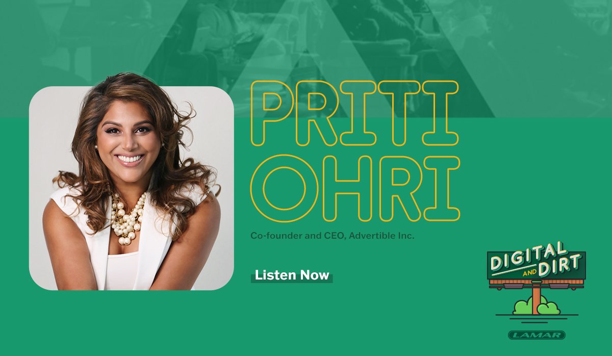 Priti Ohri episode on Digital and Dirt green graphic