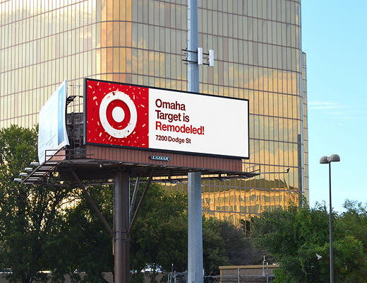 Lamar Advertising and Target digital billboard 