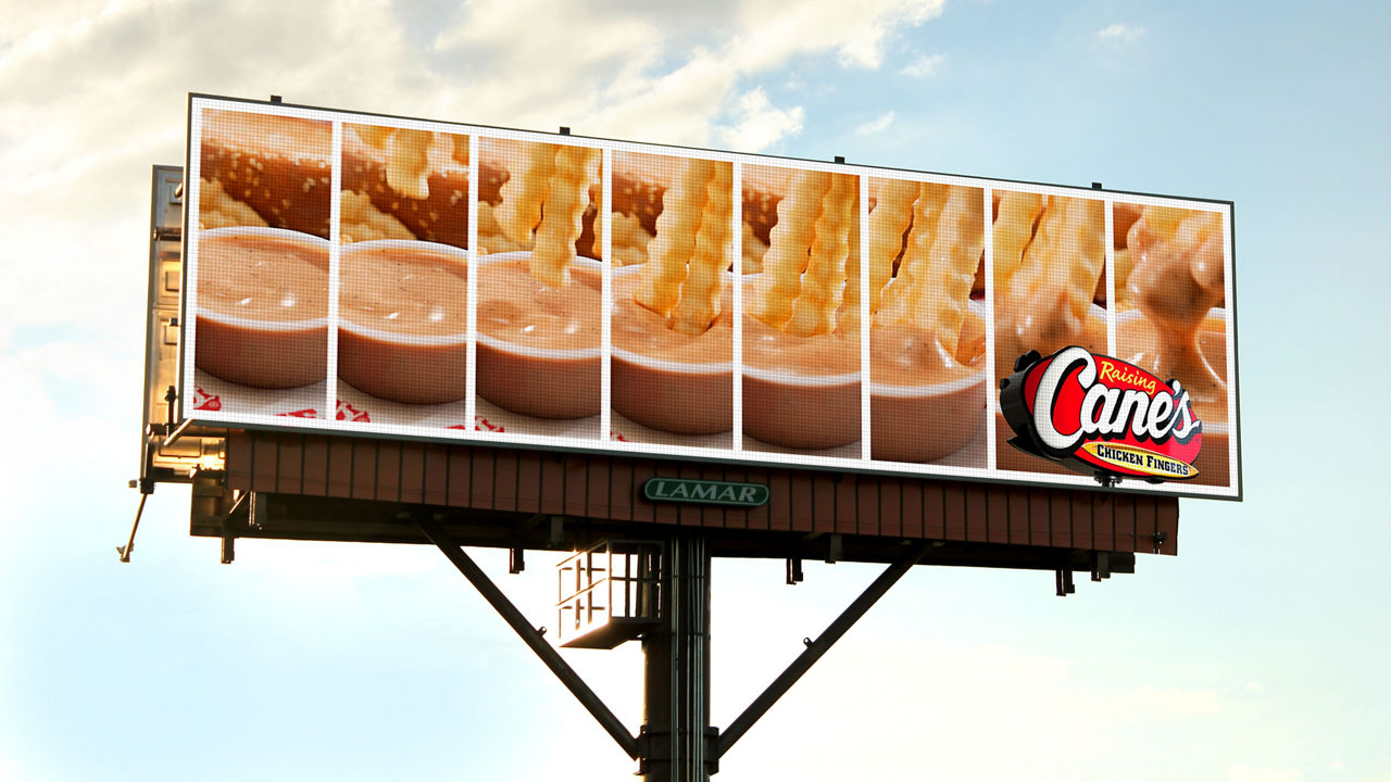 Raising Cane's Digital Bulletin 