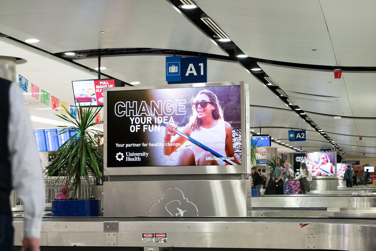 SAT_Baggage Claim Digital Network