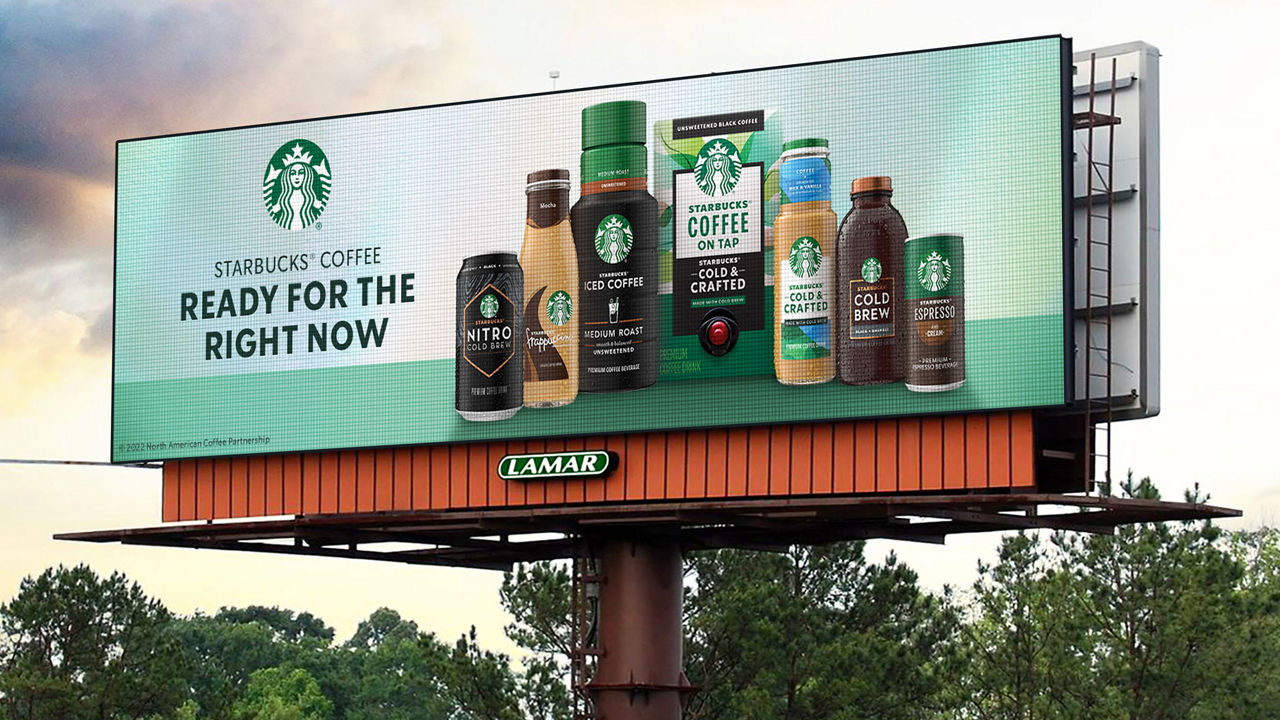 Starbucks Digital Bulletin