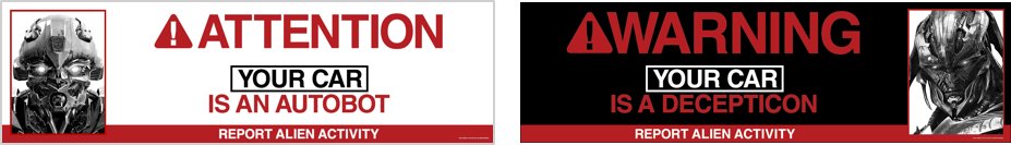 Vehicle recognition creative to be personalized 