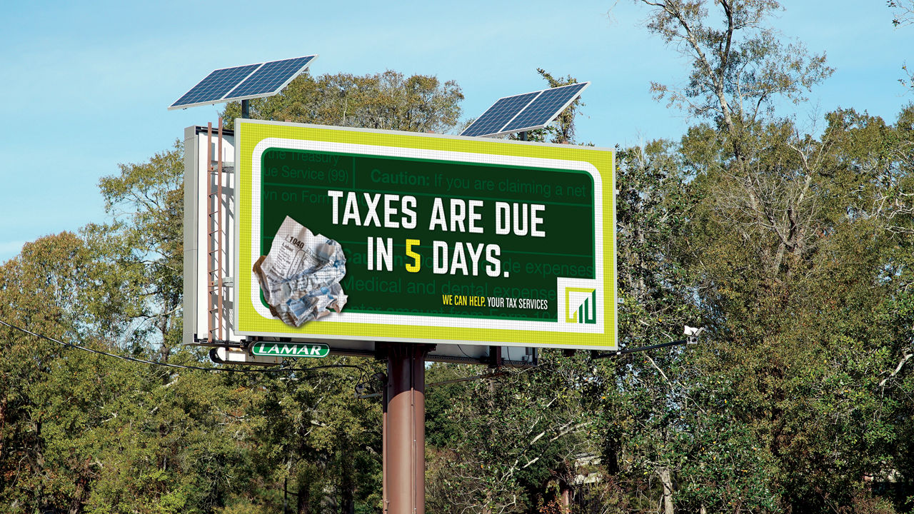 Taxes are due in 5 days