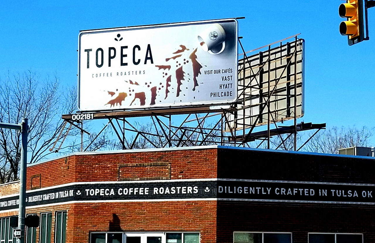 Topeca coffee poster