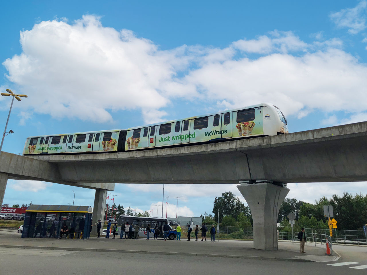 McDonald’s Skytrain Fullwrap 