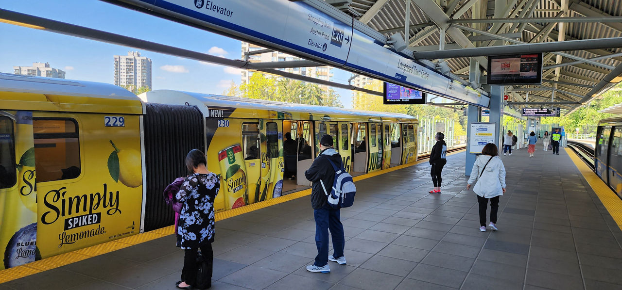 Simply Spiked Skytrain Wrap