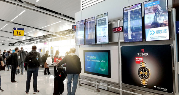 IND,airport,indianapolis,terminal b,FID,flight information display,tudor,watch,fine jewelry,accessories,2020