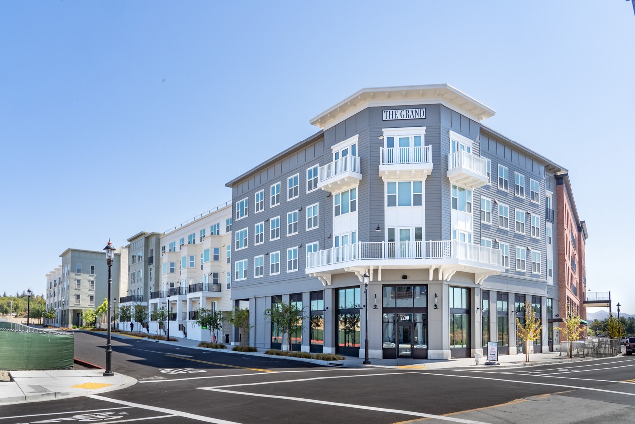 The Grand Exterior Facade