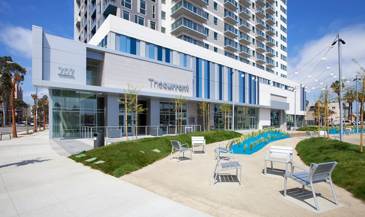 The Current South Main Entrance