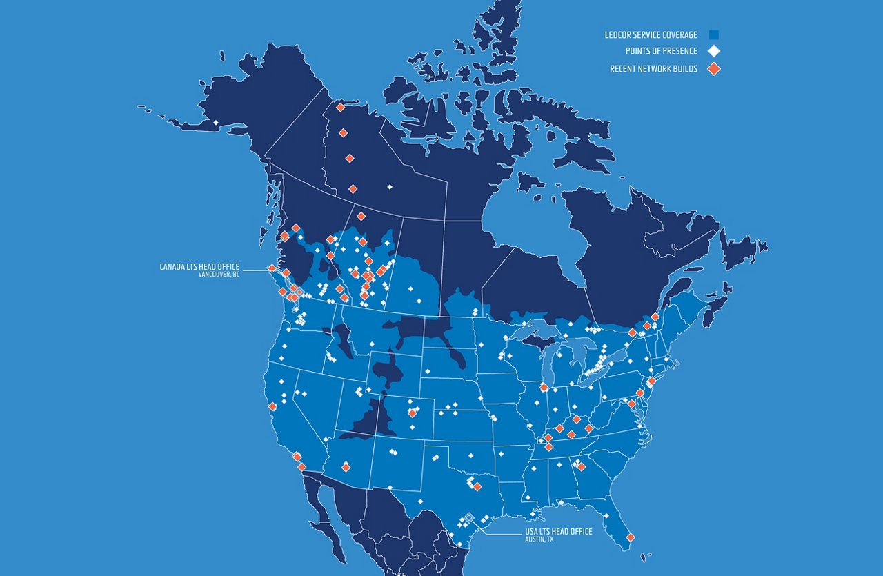 Map of LTS Service.