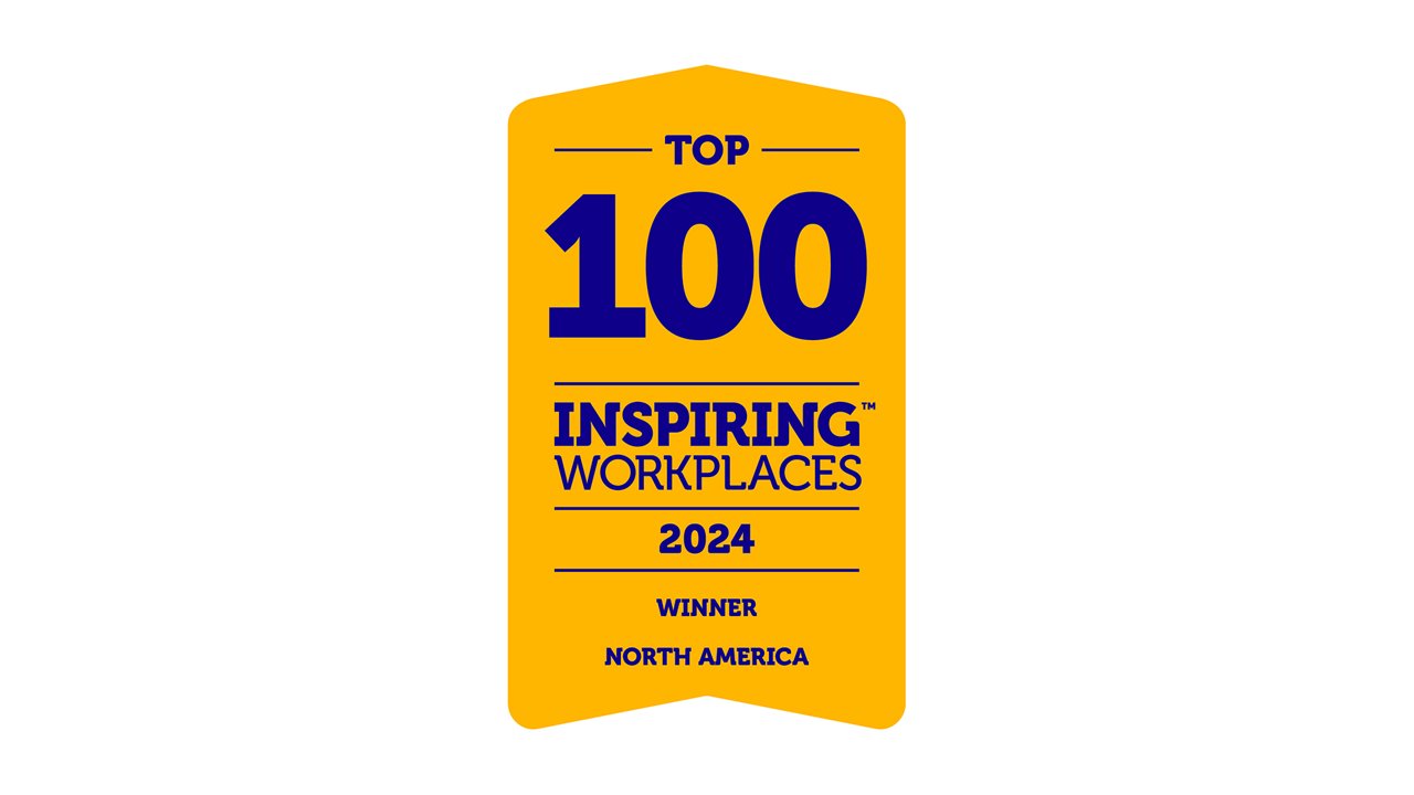 Top 100 Inspiring Workplaces for 2024 Award