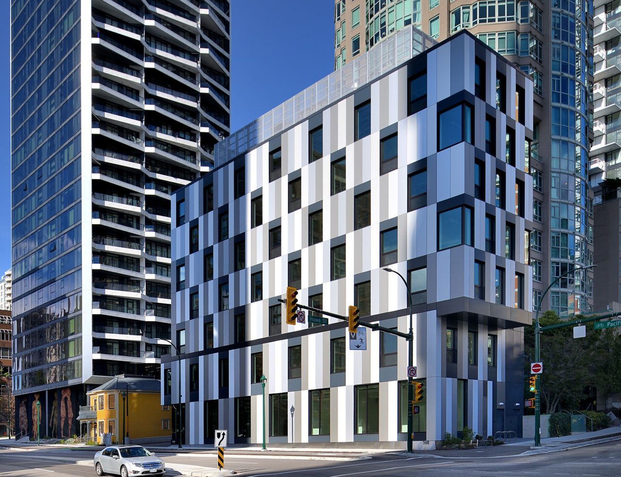 Exterior shot of building