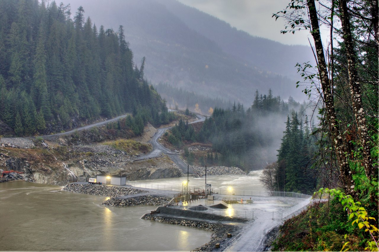Ashlu Creek Run of River Hydroelectric project