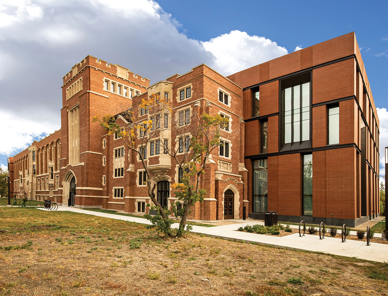 College Avenue front facade