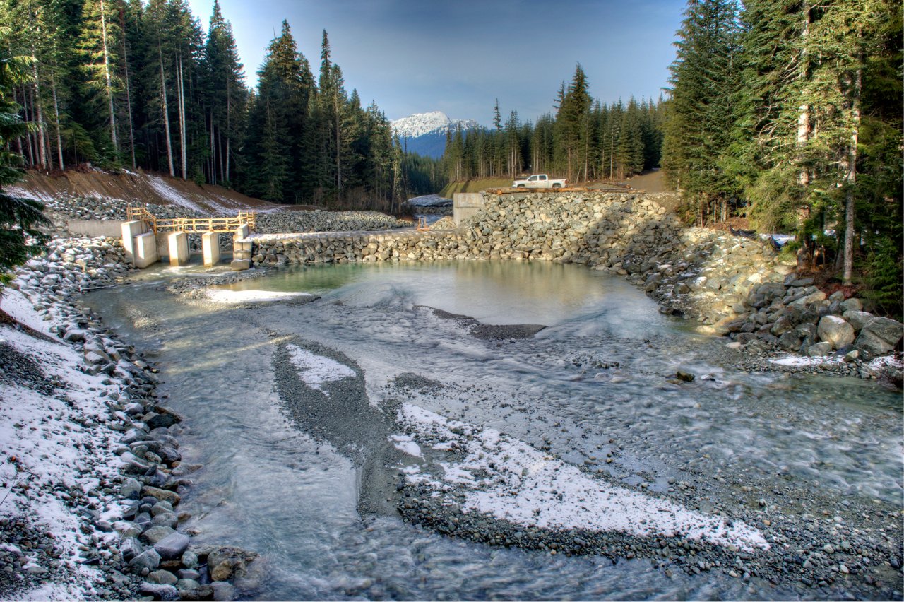 Fitzsimmons Creek 7.5 MW Hydro Electric Facility