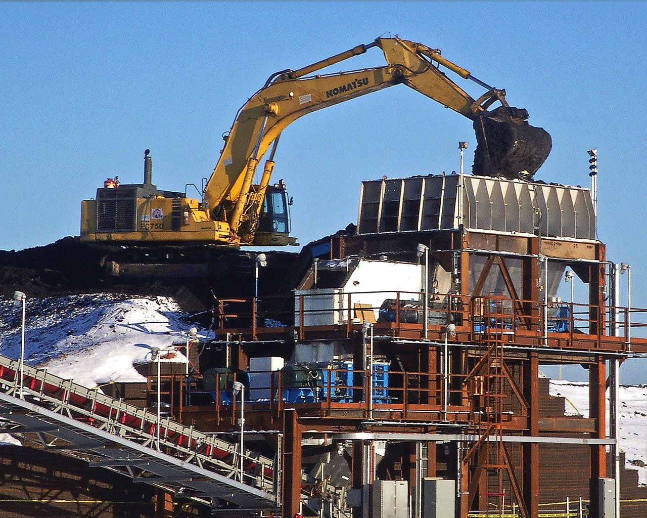 View of Construction site.