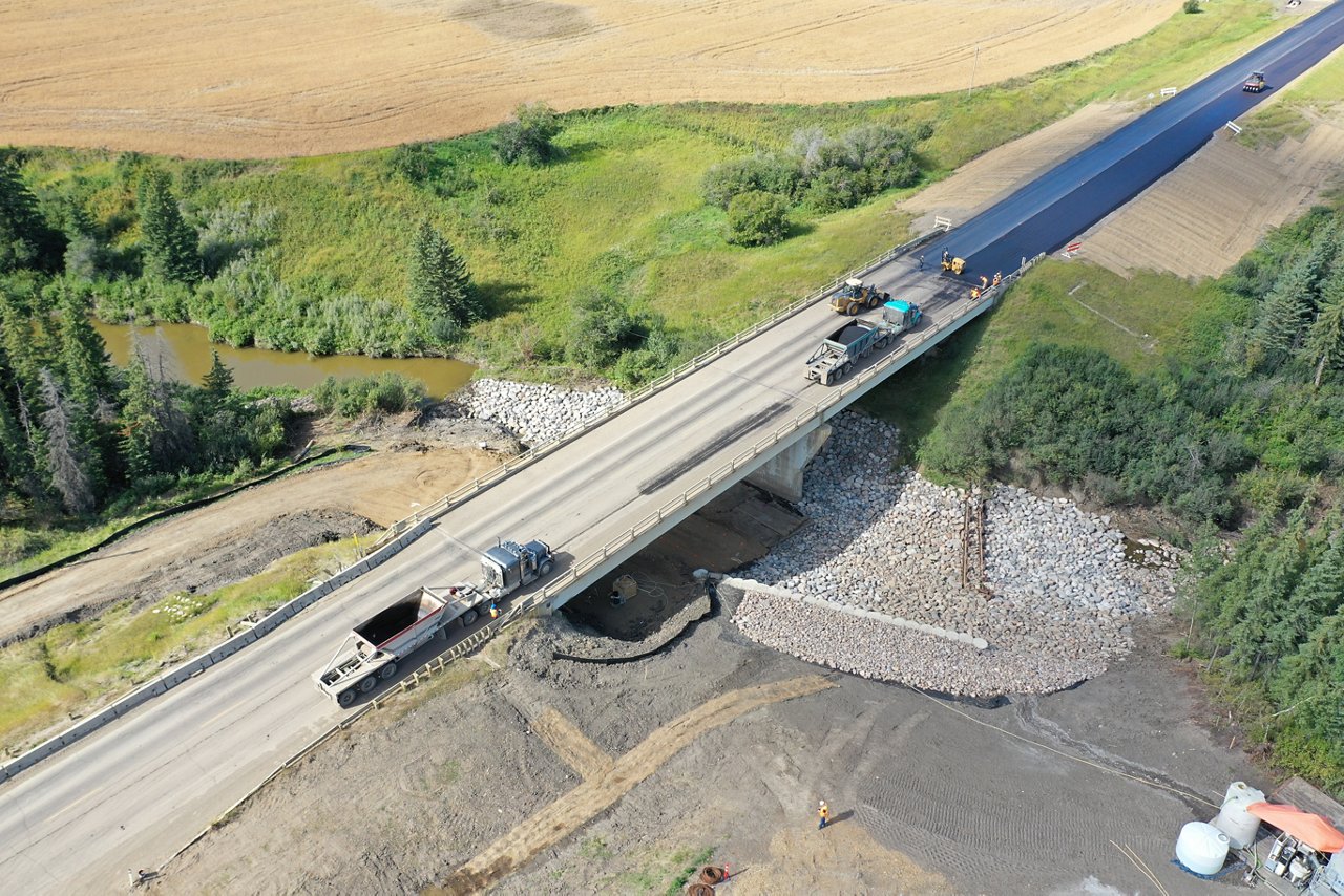 Bridge Construction and road development.