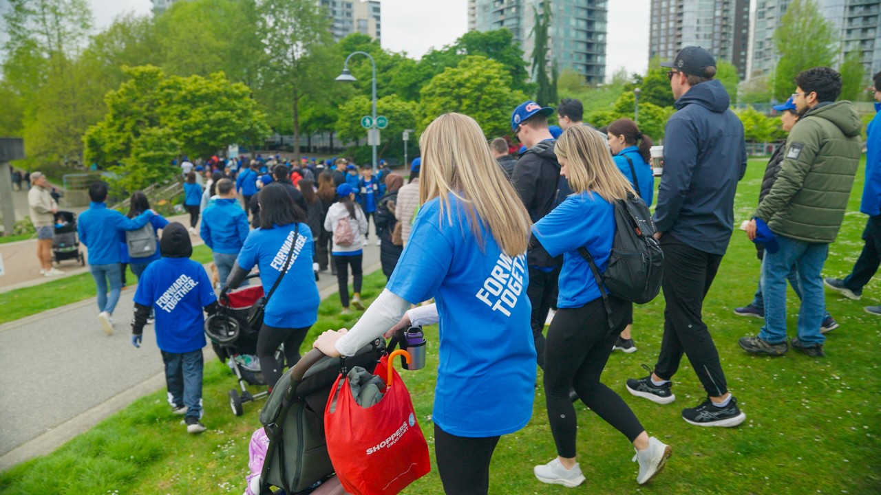 Ledcor employees at a KHP charity event