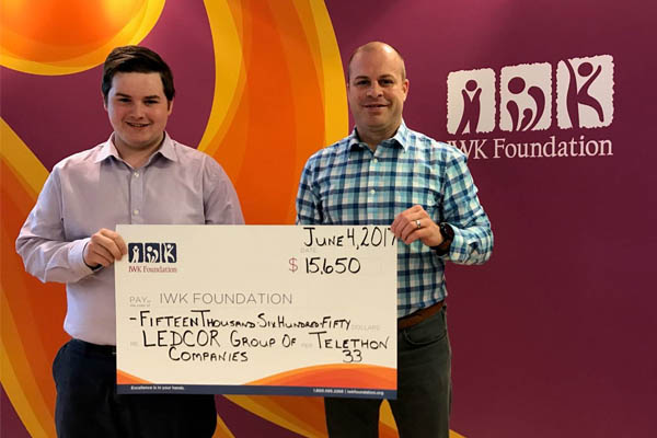 Ledcor Participates In Recording-Breaking IWK Telethon In The Maritimes