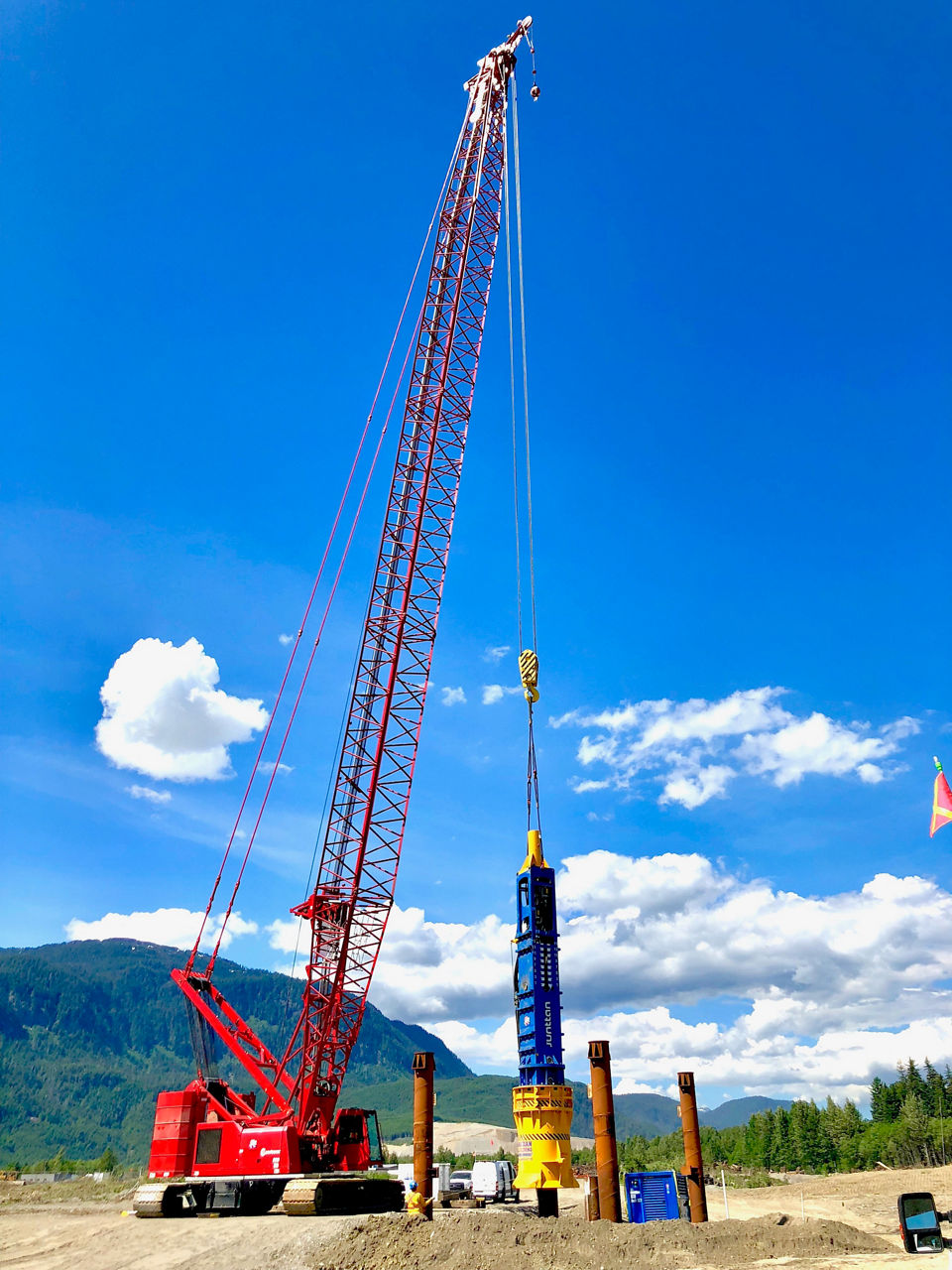 Exterior view of site.