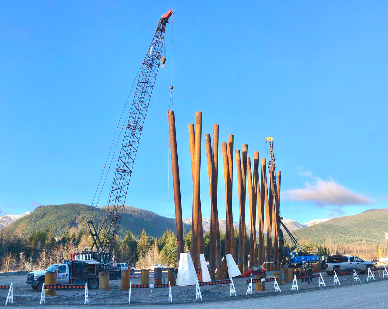 Exterior view of site.