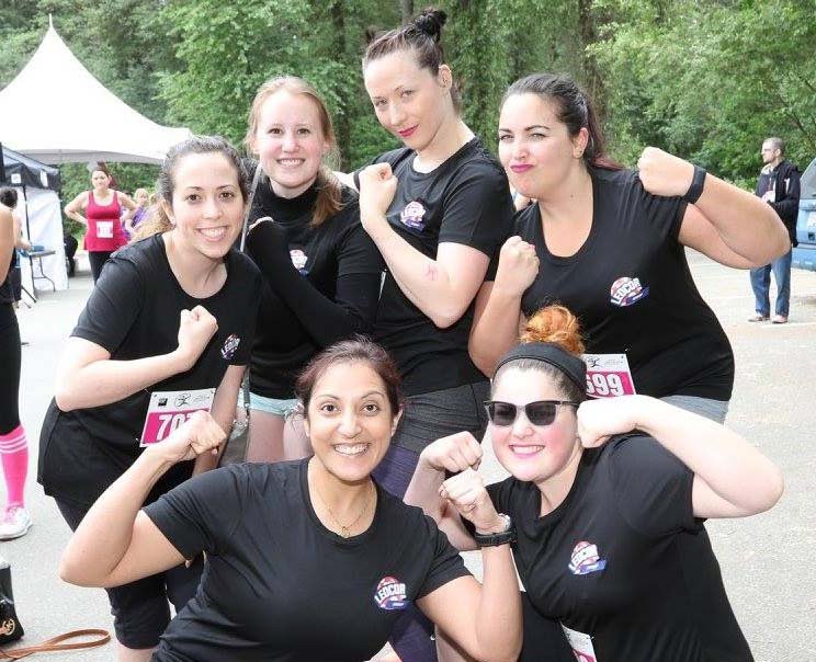 Ledcor Her-ricanes Run Strong in support of Woman2Warrior