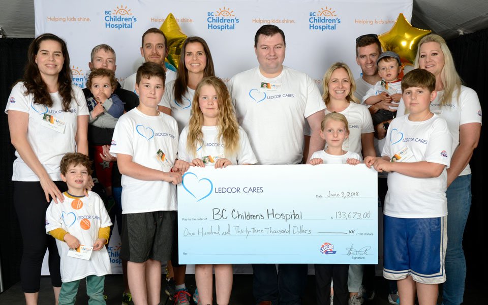 Ledcor Joins BCCH For Annual Miracle Weekend Telethon