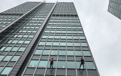 Ledcor Superheroes Rappelled 23 Stories For Easter Seals