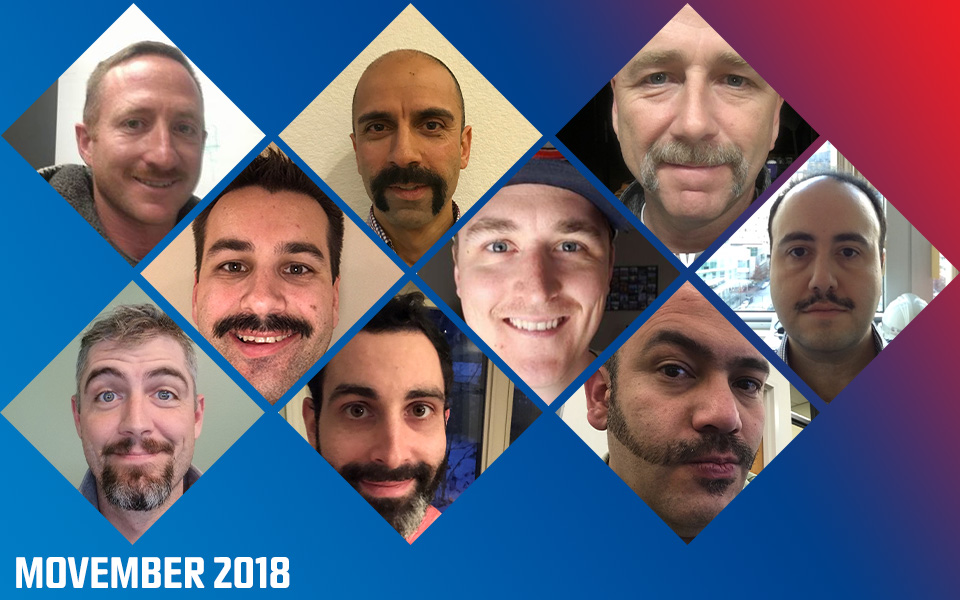 Movember 2018: Ledcor Employees Exceed Fundraising Goal