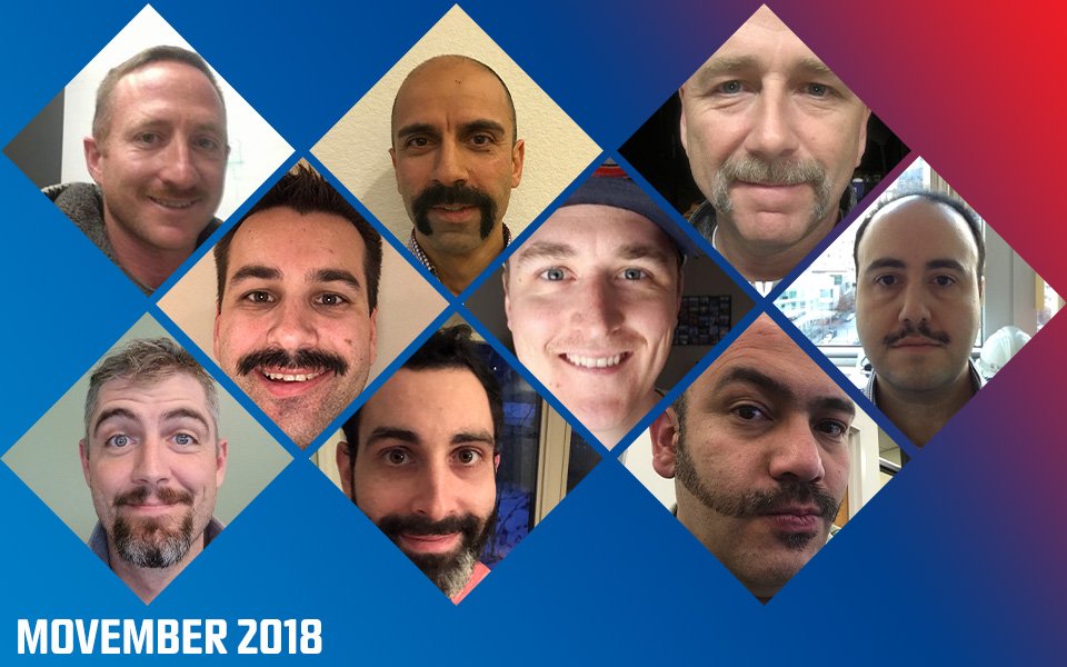 Movember 2018: Ledcor Employees Exceed Fundraising Goal