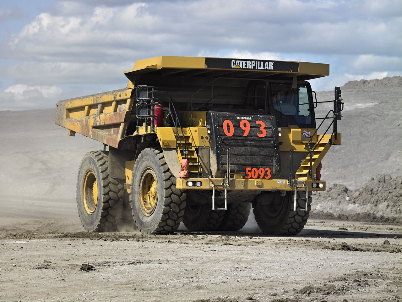 Dumping Truck on site