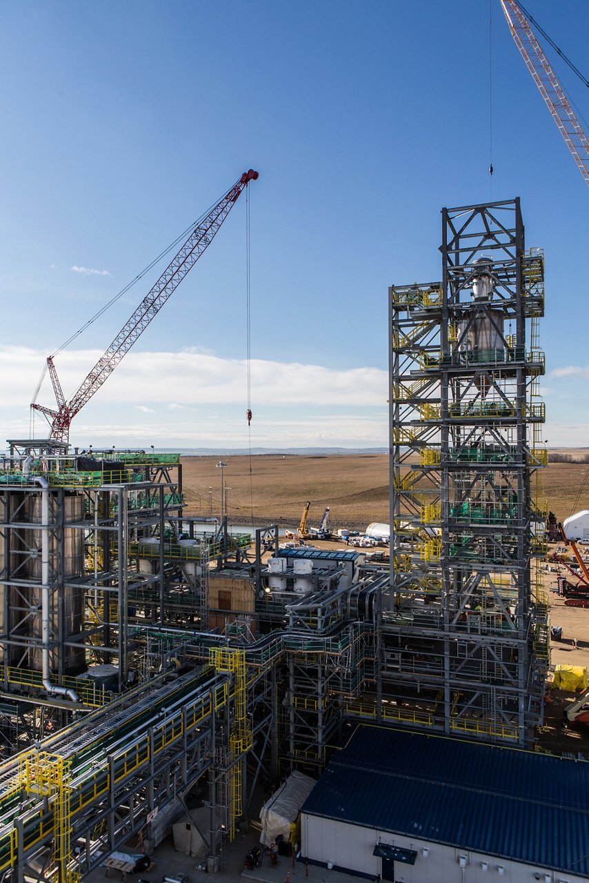 Exterior view of the Nova chemicals site.