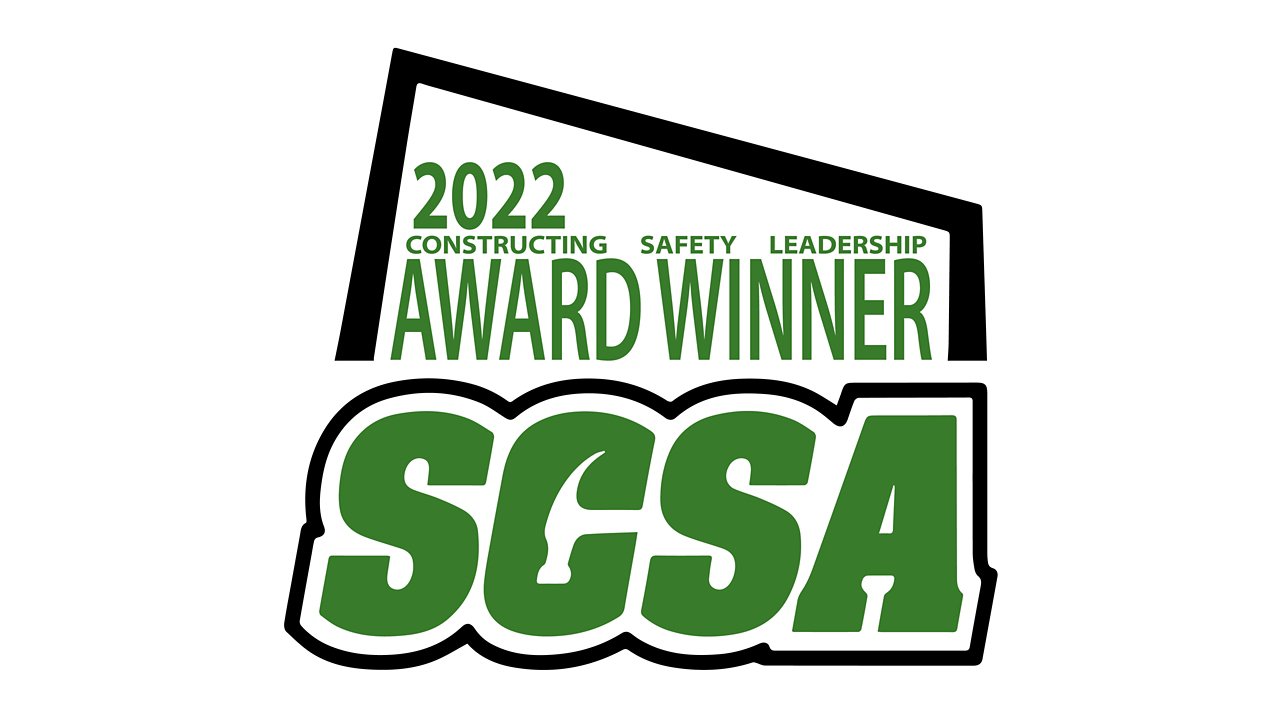 2022 SCSA Safety Award Winner Logo 16x9