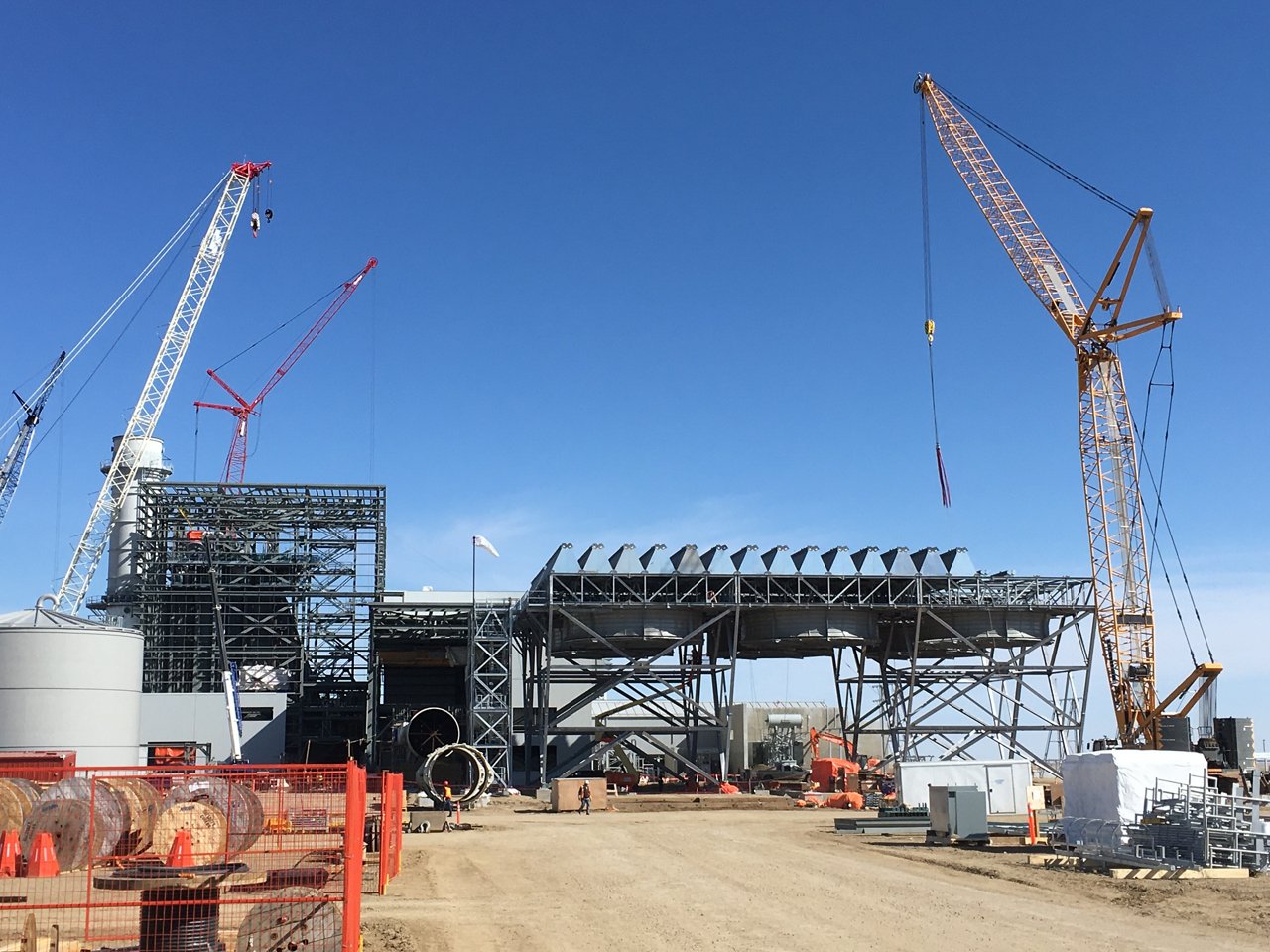SaskPower Chinook Power Station under construction