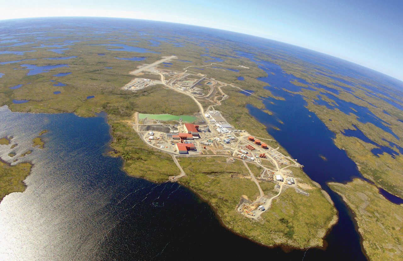 Sky shot of large facility