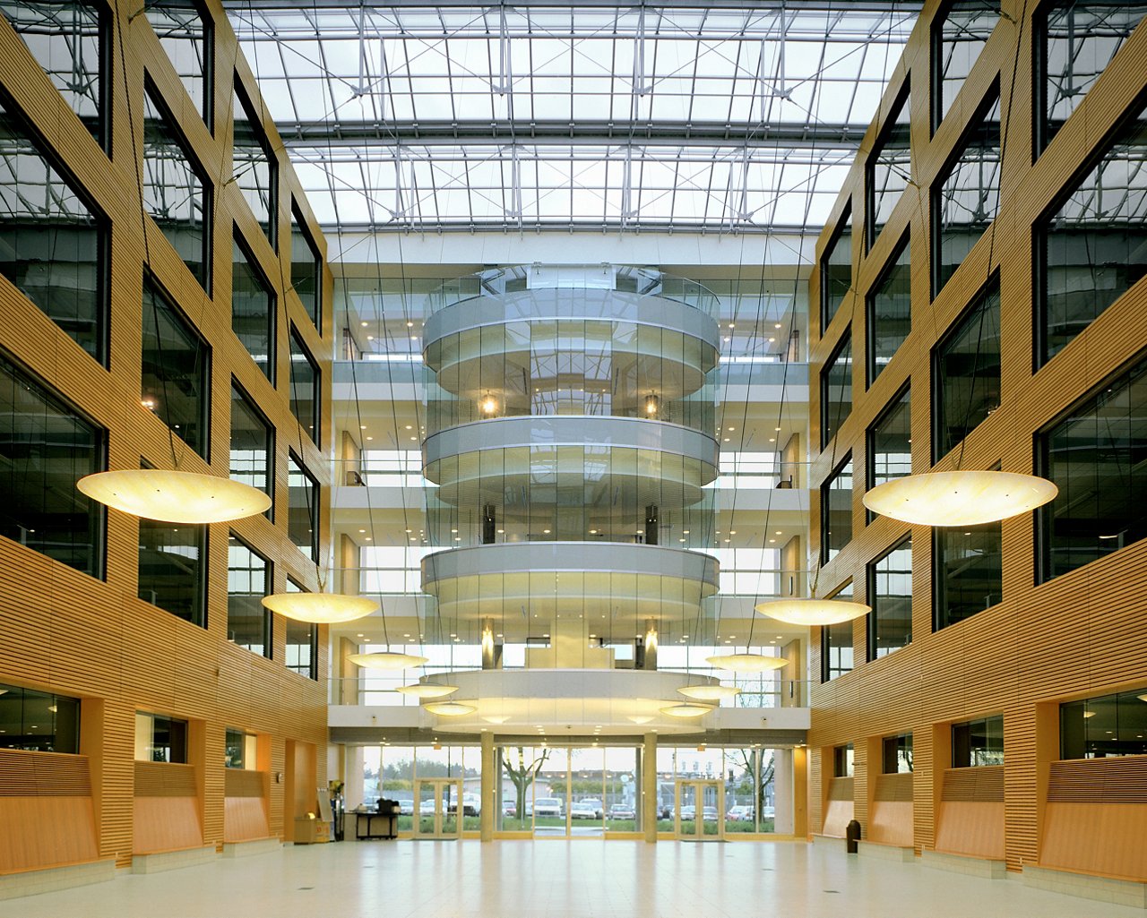 Interior View of the Building.