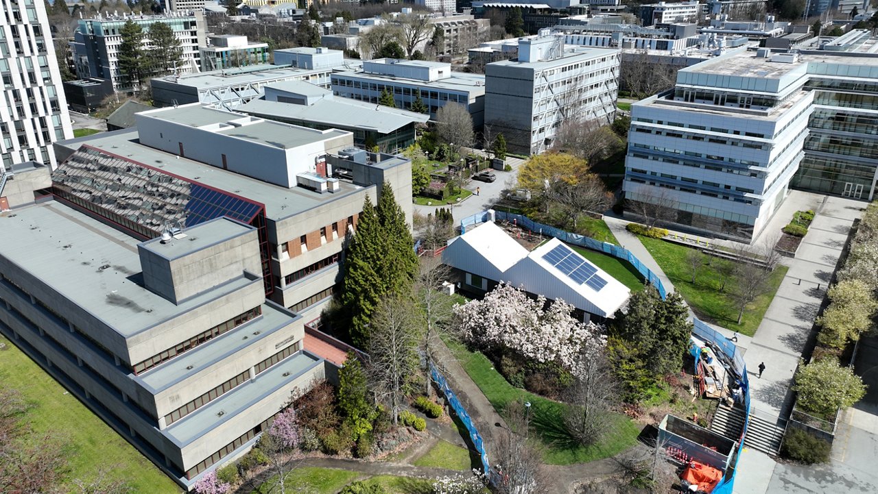 UBC Third Space Commons aerial shot