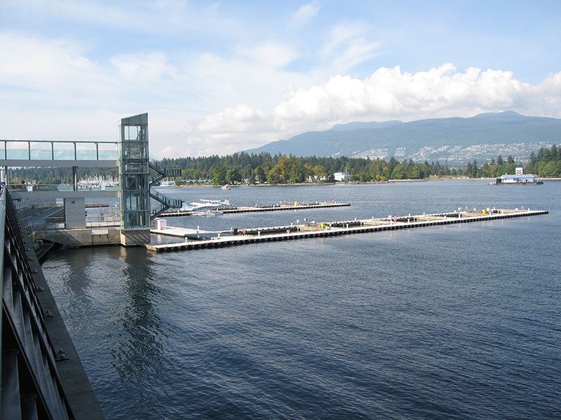 Exterior view of Vancouver Harbour Flight Center.