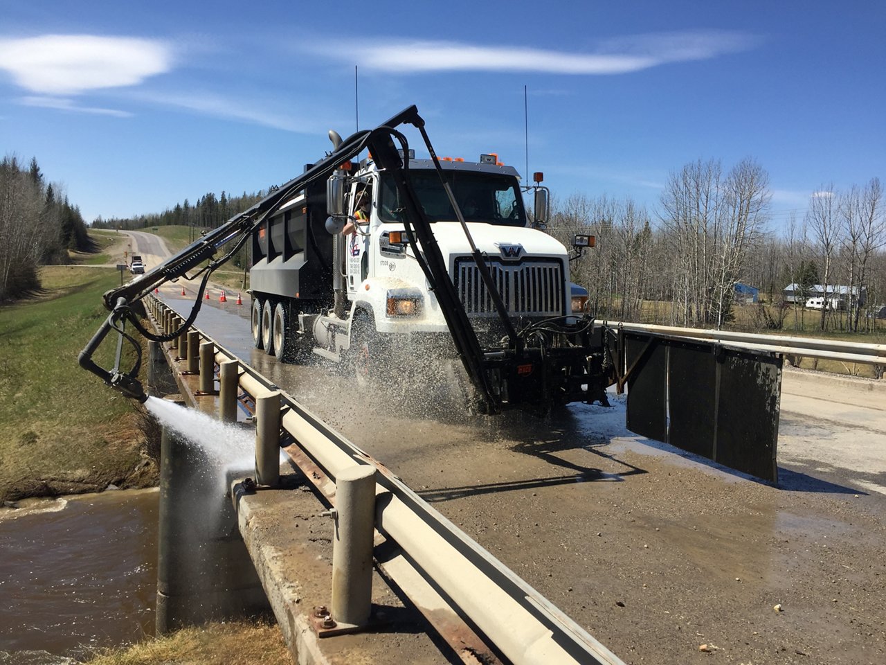 Maintenance and repairs of nearly 2,700 lane-kilometres of highway surface.