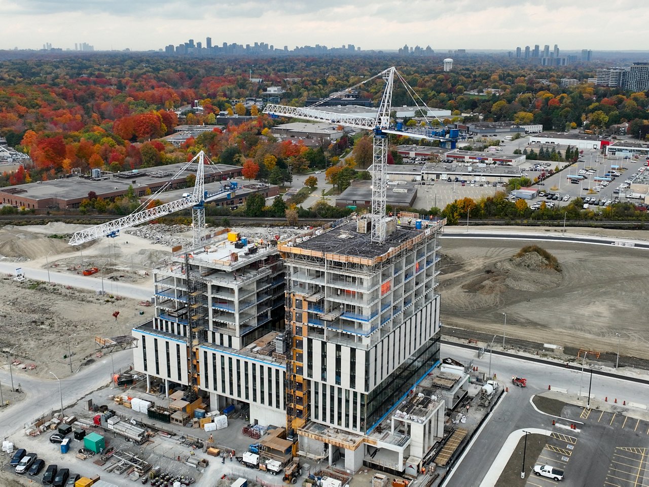 The Crosstown Block 5A building project under construction