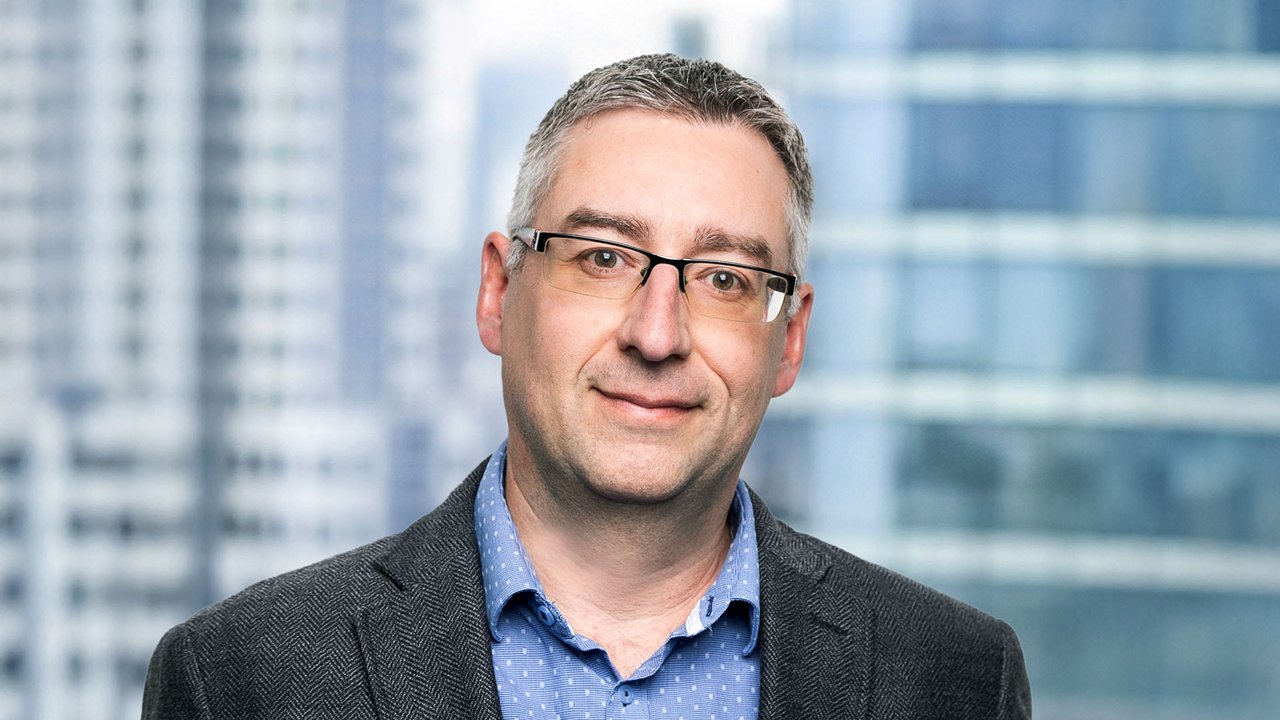 A landscape portrait of a Ledcor executive