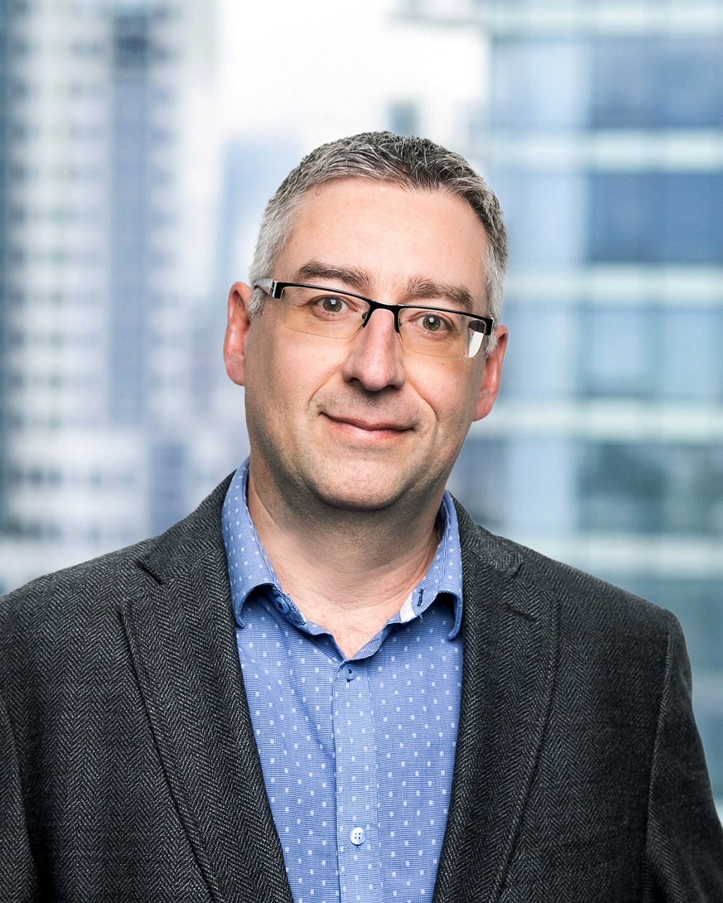 A portrait of Dan Tobin, Ledcor senior executive