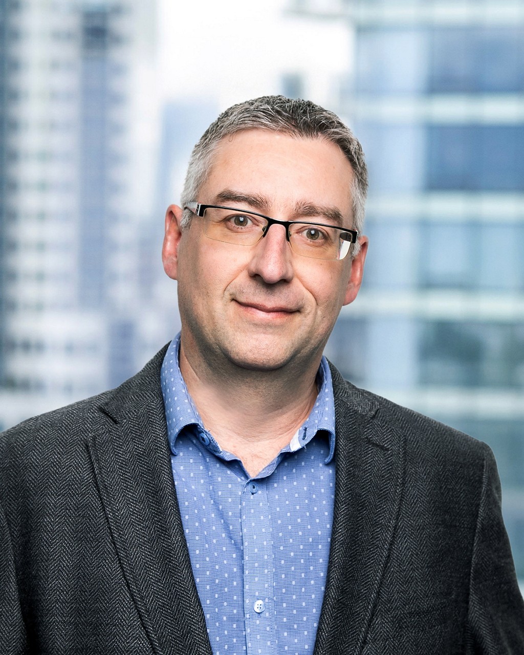 A portrait of Dan Tobin, Ledcor senior executive