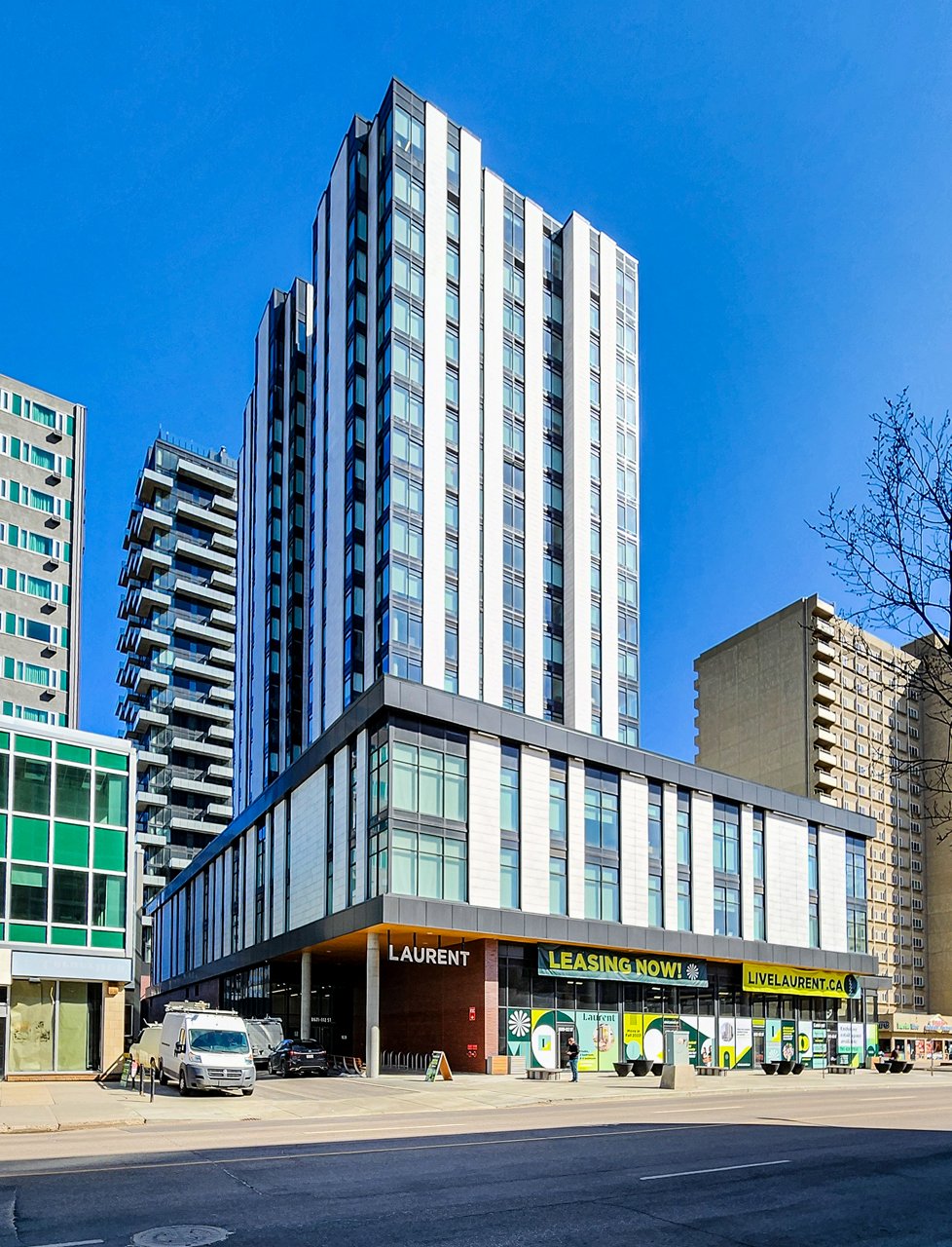 Garneau Student Residence Front Facade